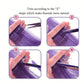 6 Pcs Clip Extensions, 24 Inch Colored Hair Extensions Party Highlights Long Straight Synthetic Hairpieces for Women Kids Girl