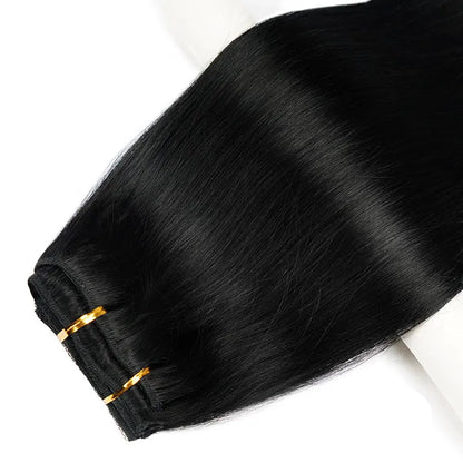 Doreen Brazilian Straight Clip-In Human Hair Extensions 160G-240G 10Pcs