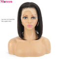 Straight Bob Lace Front Wig – 13x4 Glueless, 250% Density Human Hair