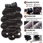 16A Raw Cambodian Human Hair Bundles Body Wave 100% Virgin Human Hair Extensions Women 30 34Inch Wavy Double Drawn 1/2/3 Bundles