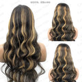 30-Inch Ombre Blonde Body Wave Wig – 13x4 HD Lace Front, 1B/27 Highlight Human Hair
