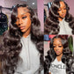 Bodywave 13x4 13x6 Transparent Lace Front Wig