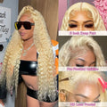 Blonde HD Lace Front Wig – 13x4/13x6 Deep Wave Human Hair Wig
