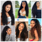 Ponytail Human Hair Kinky Curly Ponytail Brazilian Drawstring Ponytail Clip in Hair Extensions Remy Human Hair Curly Hair Tail