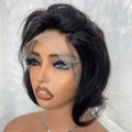 13x4 Pixie Cut Lace Front Wig – Natural Color Brazilian Human Hair