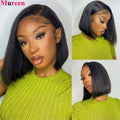 Straight Bob Lace Front Wig – 13x4 Glueless, 250% Density Human Hair