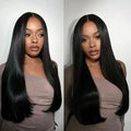 4x4 HD Lace Closure Wig – Straight, 180% Density, Glueless Human Hair
