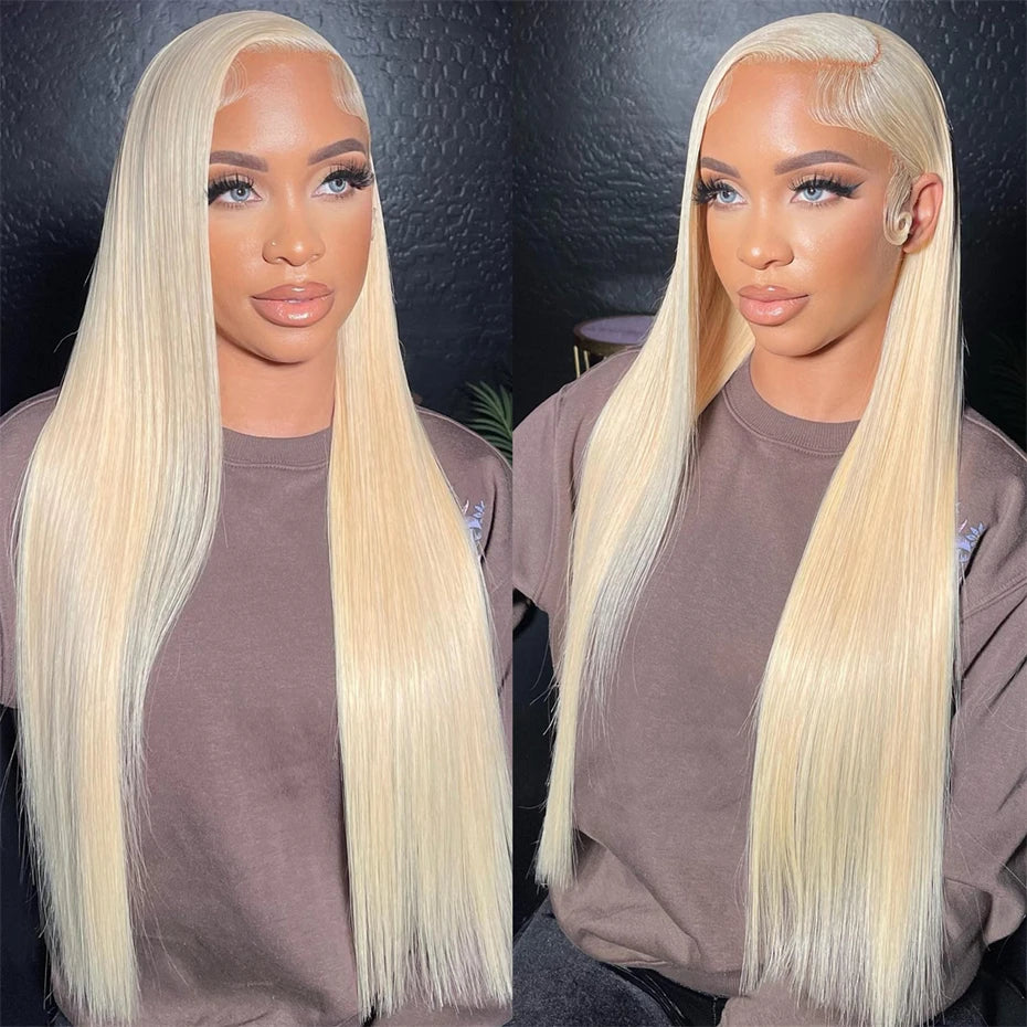 613 Blonde 30 40 Inch 1 3 4 Bundles Deals Human Hair Brazilian Remy Human Hair Bundles Bone Straight Hair Extensions Double Weft