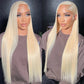 613 Blonde 30 40 Inch 1 3 4 Bundles Deals Human Hair Brazilian Remy Human Hair Bundles Bone Straight Hair Extensions Double Weft