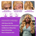 30-Inch Honey Blonde Body Wave Wig – HD Lace Front, 200% Density Human Hair