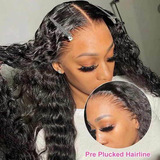 Loose Deep Wave 13x6 HD Lace Front Wig – 100% Brazilian Human Hair, 30–40 Inch, High Density