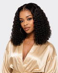Wear and Go 13X4 Water Wave Bob Lace Wig for Women Curly 6X4 Glueless Human Hair Wig Ready to Go Human Hair Wigs Pre Cut No Lace