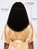 Wear and Go 13X4 Water Wave Bob Lace Wig for Women Curly 6X4 Glueless Human Hair Wig Ready to Go Human Hair Wigs Pre Cut No Lace
