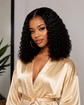 Wear and Go 13X4 Water Wave Bob Lace Wig for Women Curly 6X4 Glueless Human Hair Wig Ready to Go Human Hair Wigs Pre Cut No Lace