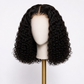 Wear and Go 13X4 Water Wave Bob Lace Wig for Women Curly 6X4 Glueless Human Hair Wig Ready to Go Human Hair Wigs Pre Cut No Lace