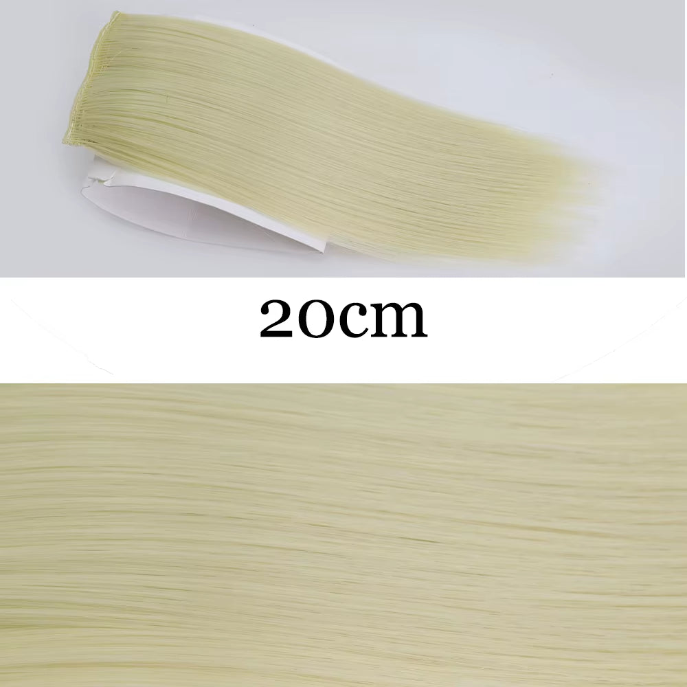 MERISI Synthetic Invisible Clip-In Hair Pads for Volume