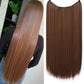 Long Straight Synthetic Hair Extension Invisible Fishing Line