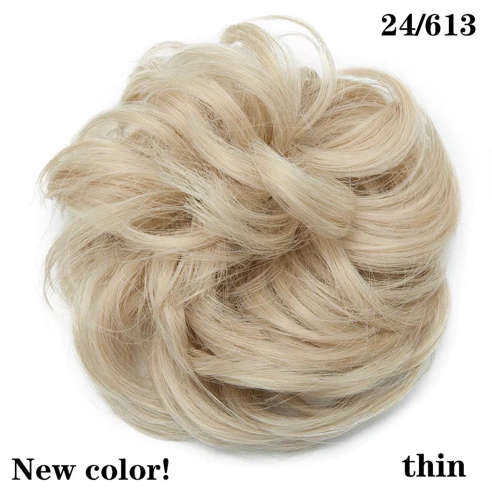 Curly Chignons Hair Scrunchie Extensions
