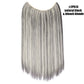 Synthetic Invisible Wire Hair Extensions Secret Fish Line Hairpiece