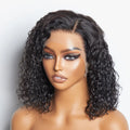 Tedhair 150% Density 13X4 Pre-Plucked Lace Frontal Bob Wig Water Wave