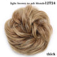 Curly Chignons Hair Scrunchie Extensions