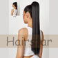 23-Inch Long Straight Wrap-Around Synthetic Ponytail Extension