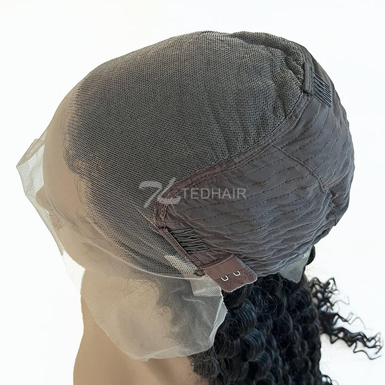 Tedhair 180% Density HD 13X6 Lace Frontal Wig Deep Curly