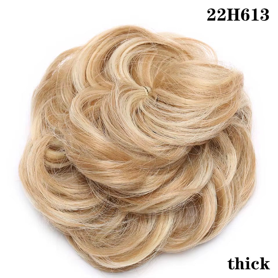 Curly Chignons Hair Scrunchie Extensions
