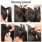 23-Inch Long Straight Wrap-Around Synthetic Ponytail Extension