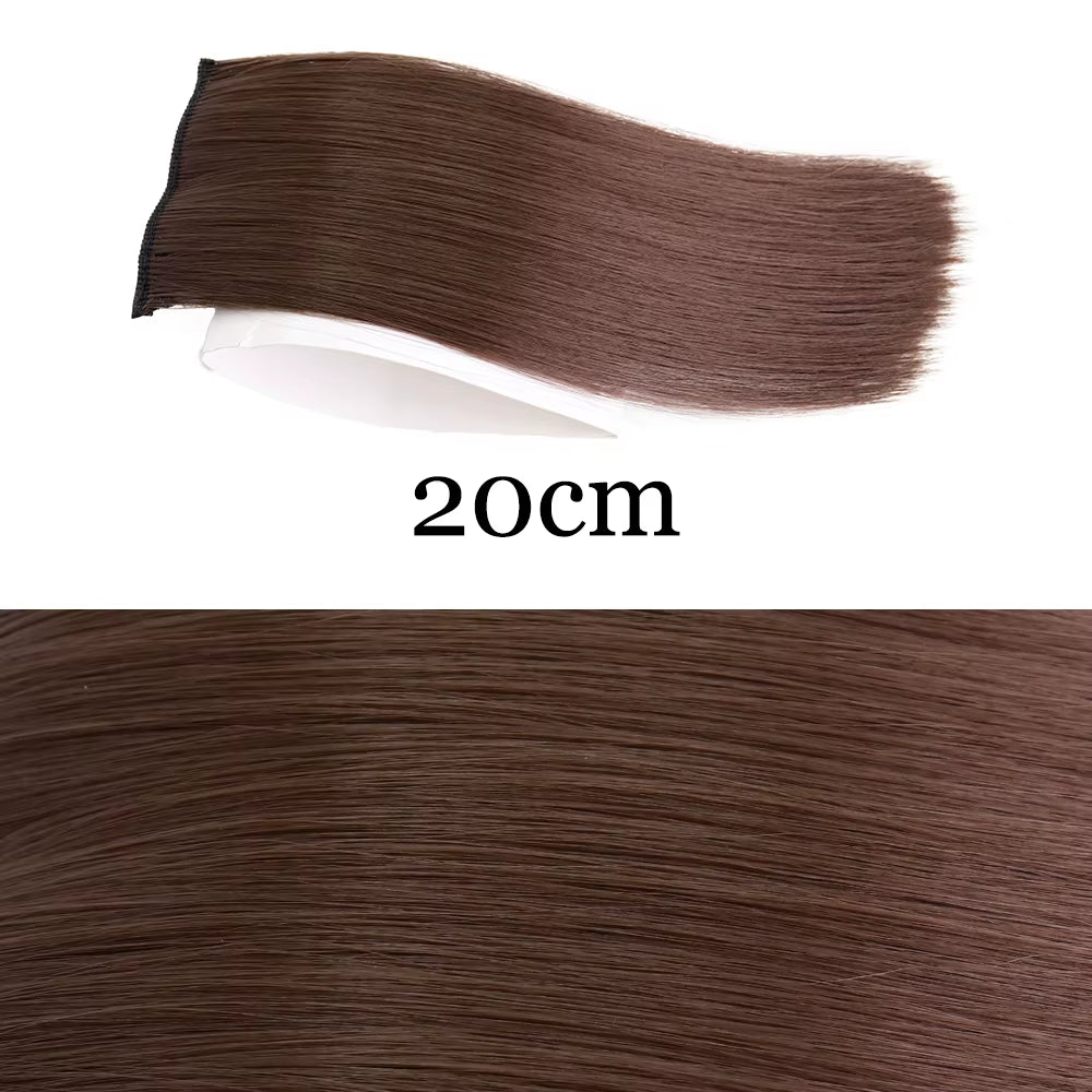 MERISI Synthetic Invisible Clip-In Hair Pads for Volume