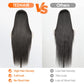 Tedhair 180% Density 5X5 Glueless Lace Closure Wig Straight