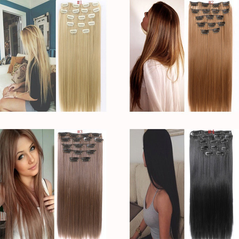 Braiding Human Hair Extensions Synthetic Wig Set