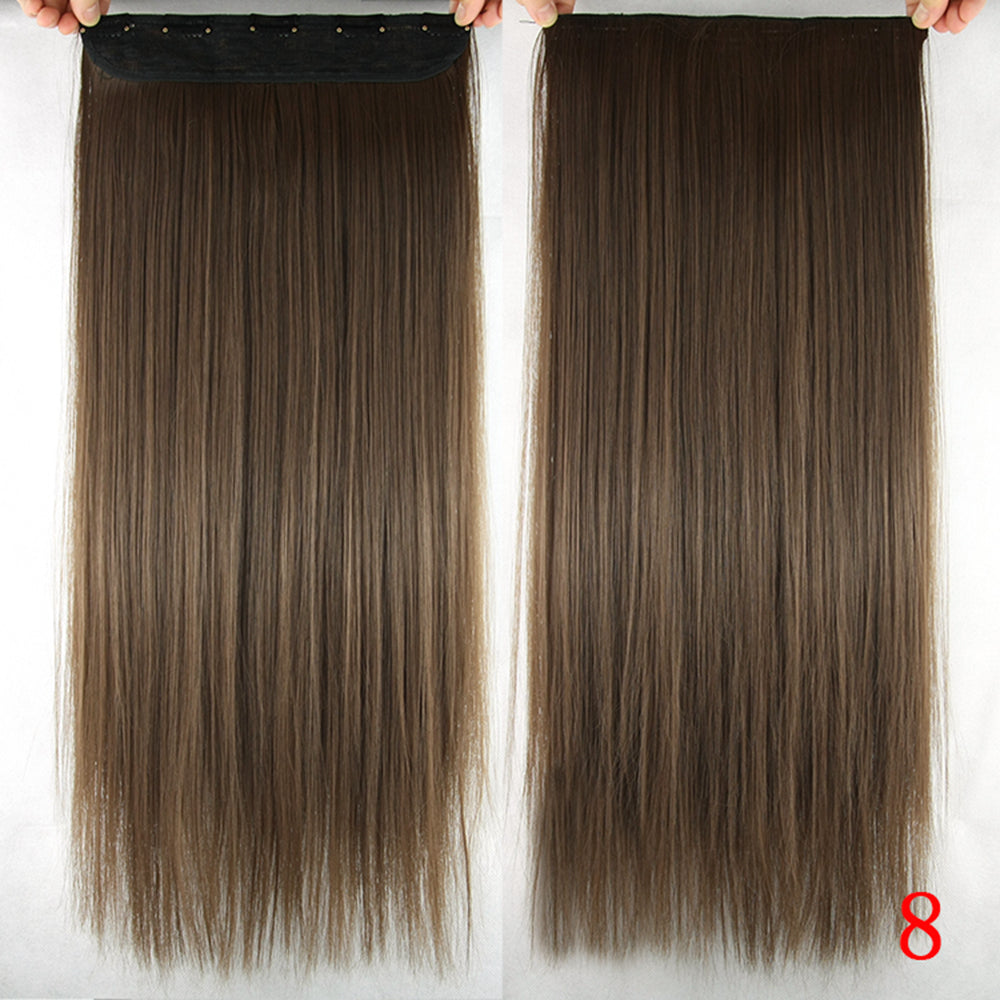One-Piece Fake Five-Clip Hair Wig