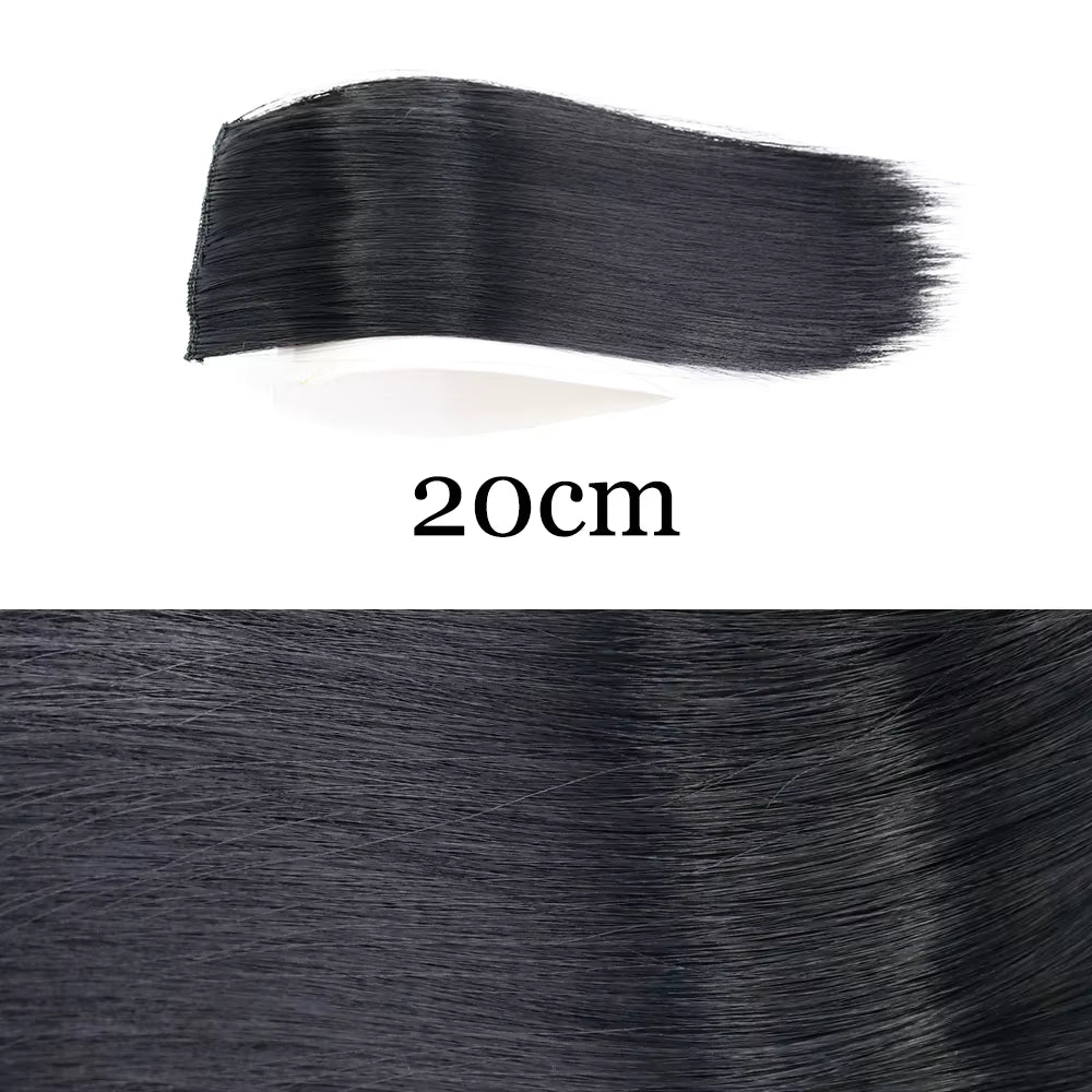 MERISI Synthetic Invisible Clip-In Hair Pads for Volume