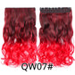 Favourite Long Wavy Synthetic Clip-In Hair Extensions 5 Clips