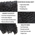 Tedhair Burmese Curly Brazilian 100% Virgin Hair Bundles 14-28''