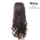 Wavy U-Part Clip-In Synthetic Wig Hairpiece