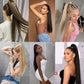 23-Inch Long Straight Wrap-Around Synthetic Ponytail Extension