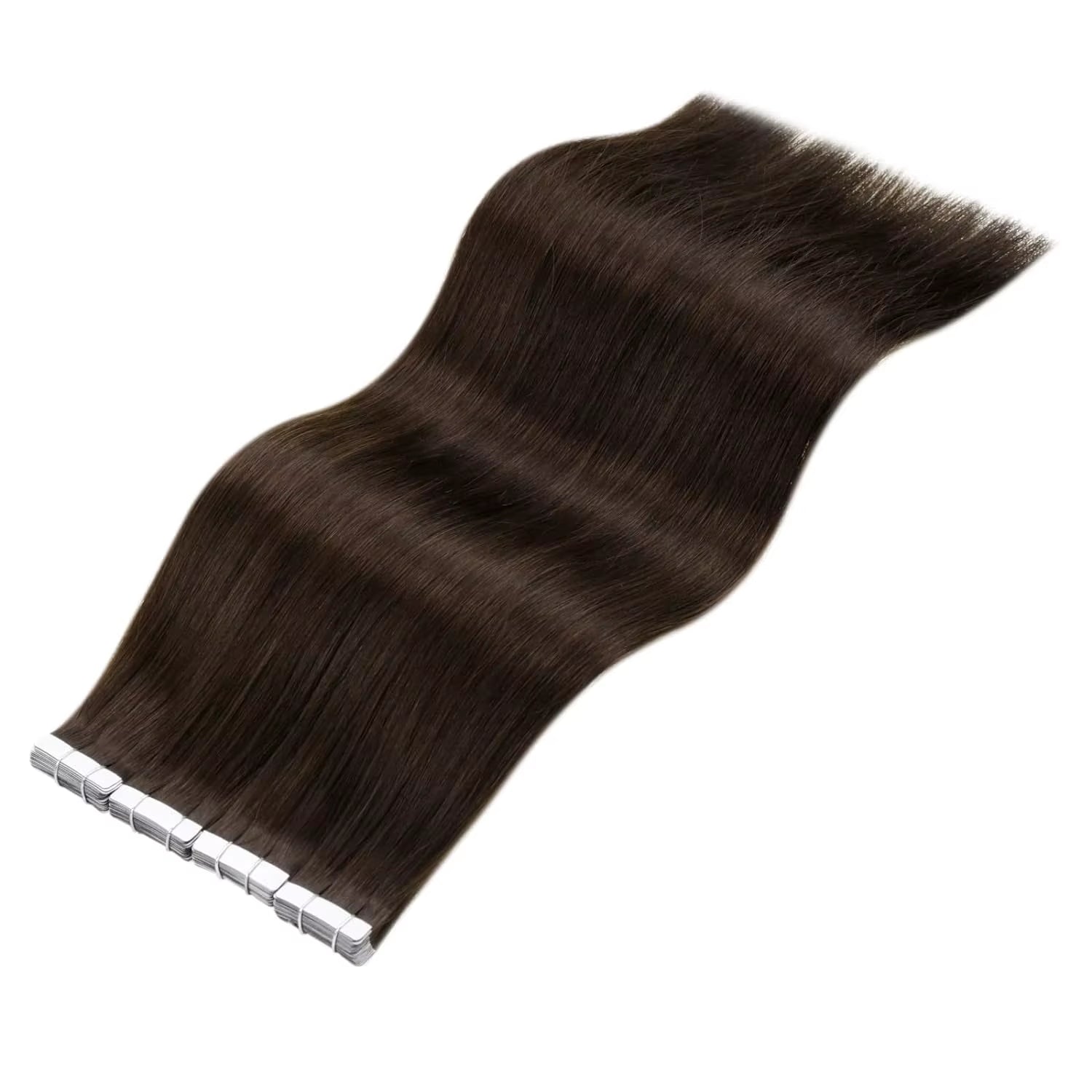 Straight Seamless Tape-In Human Hair Extensions 50G 20 Pcs