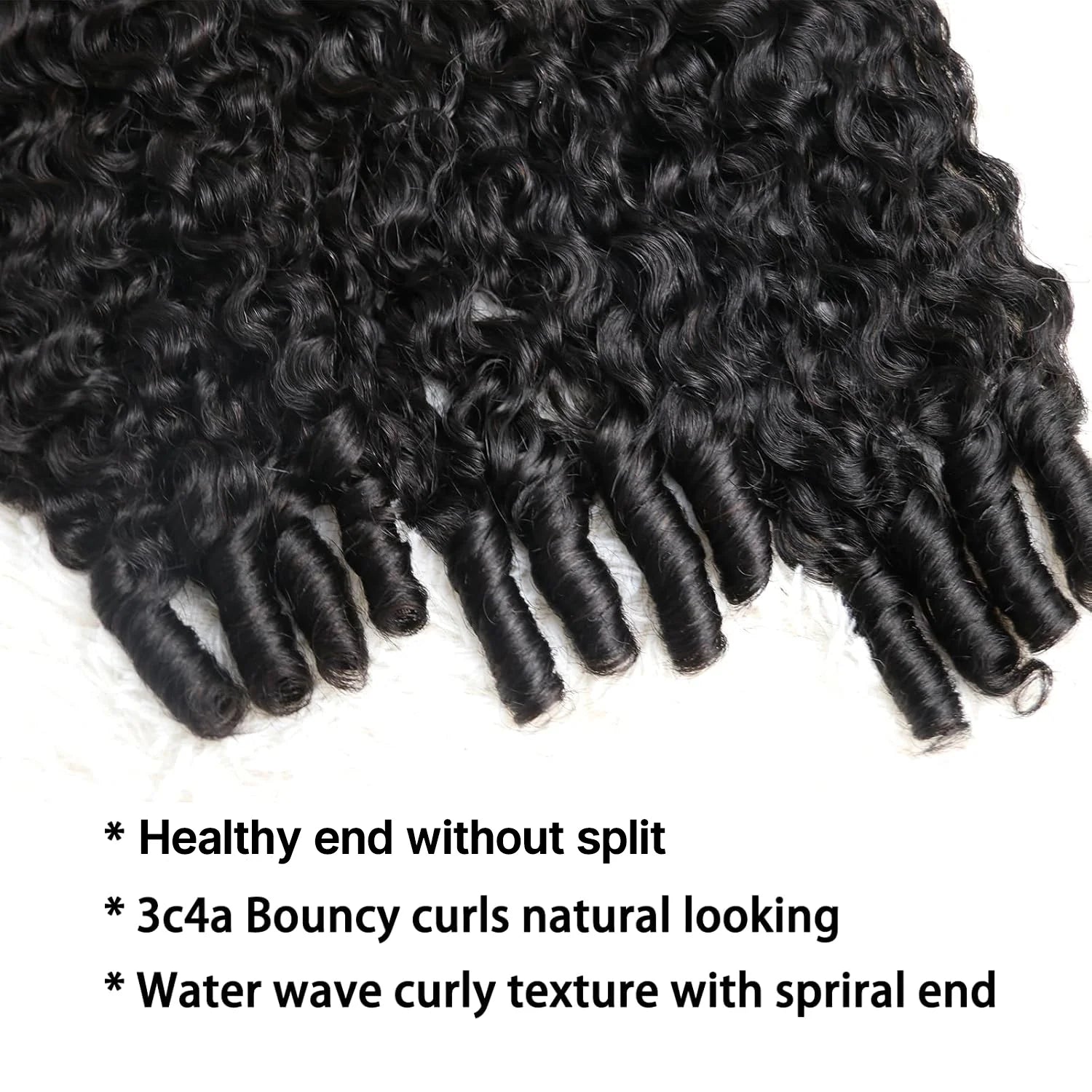 Tedhair Burmese Curly Brazilian 100% Virgin Hair Bundles 14-28&