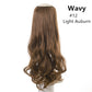 Wavy U-Part Clip-In Synthetic Wig Hairpiece