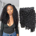Tedhair Burmese Curly Brazilian 100% Virgin Hair Bundles 14-28''