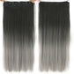 Dyed T-Color Straight Hair Clip Extensions