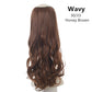 Wavy U-Part Clip-In Synthetic Wig Hairpiece