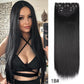 Long Wavy Synthetic Clip-In Hair Extensions 4Pcs Set