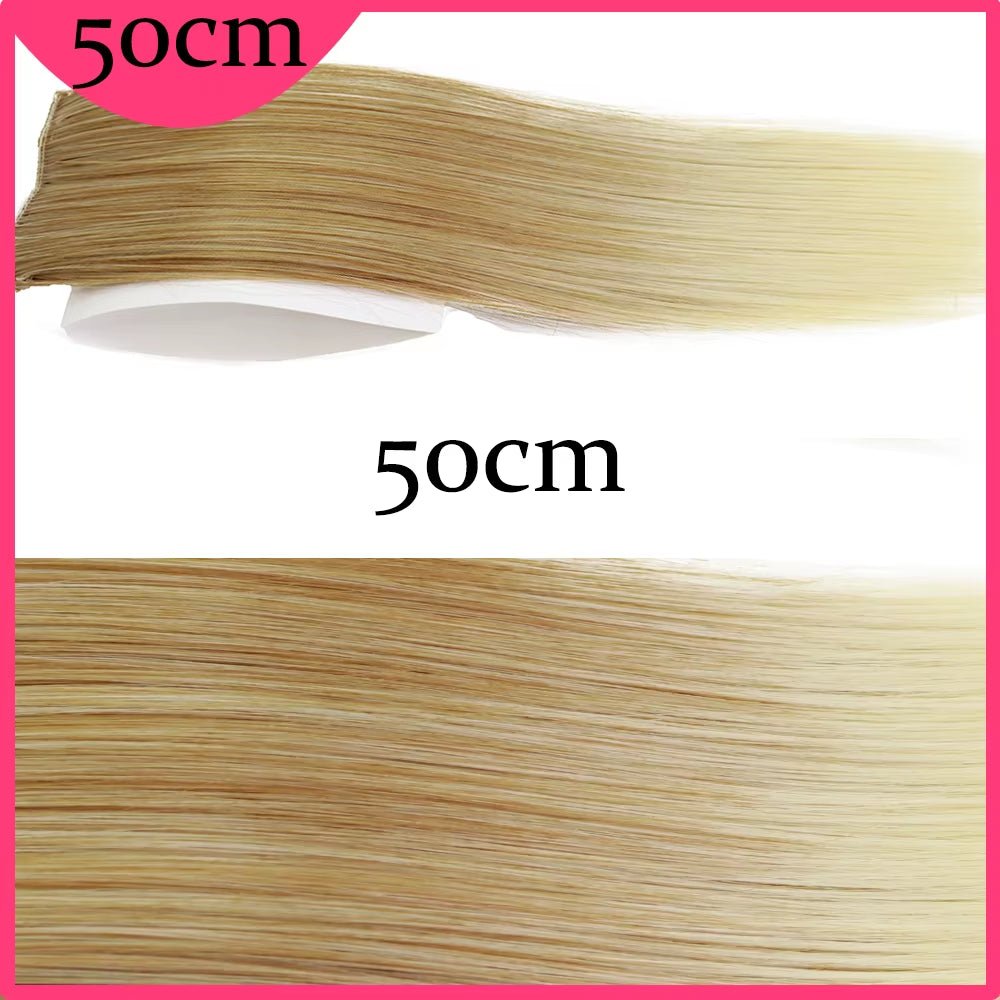 MERISI Synthetic Invisible Clip-In Hair Pads for Volume