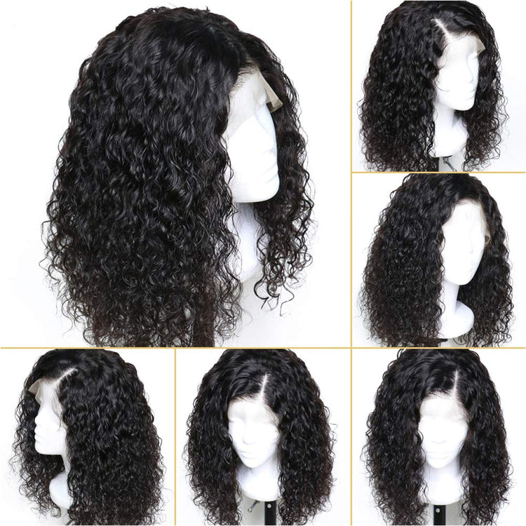 13X4 Lace Frontal Closure Burmese Curly Ear to Ear HD Lace Frontal 22Inch Human Hair Closure Free Part New Upgrade Pre Plucked Natural Hairline with Baby Hair