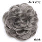 Curly Chignons Hair Scrunchie Extensions