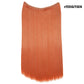 Synthetic Invisible Wire Hair Extensions Secret Fish Line Hairpiece