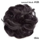 Curly Chignons Hair Scrunchie Extensions